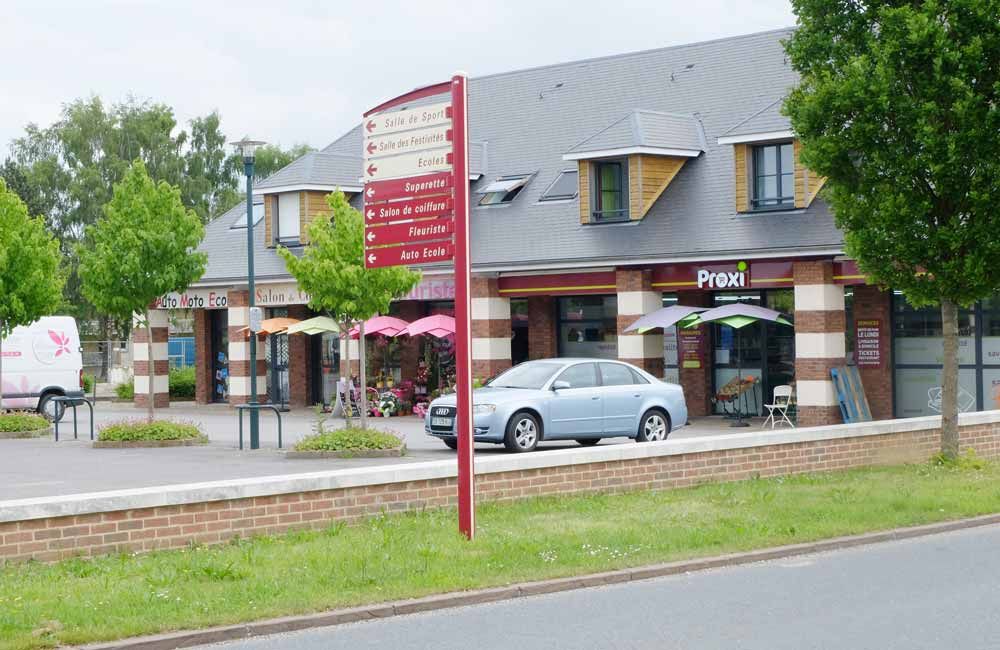 Commerces à proximité de la résidence sénior