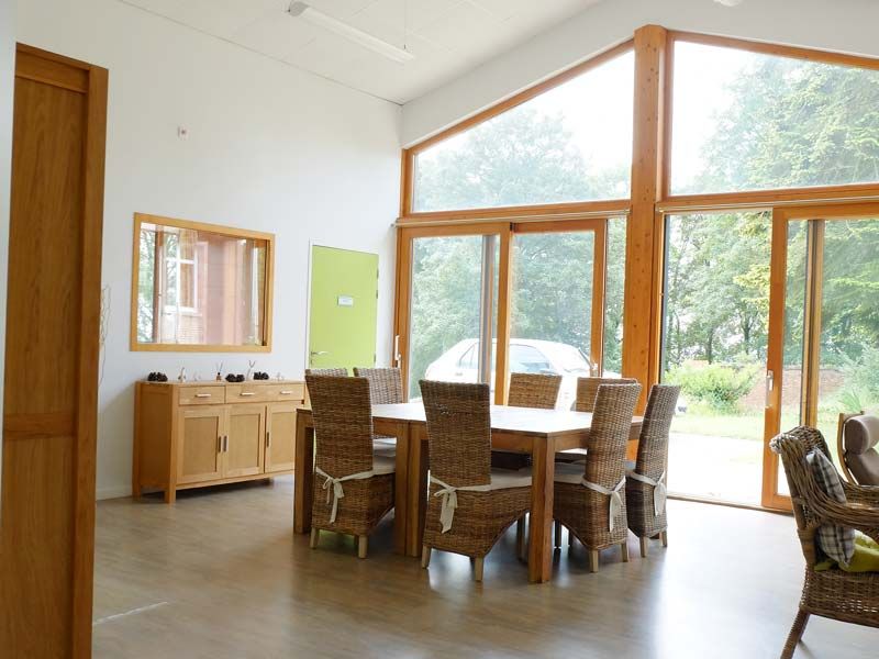 Salon et pièce de vie commune pour les résidents sénior